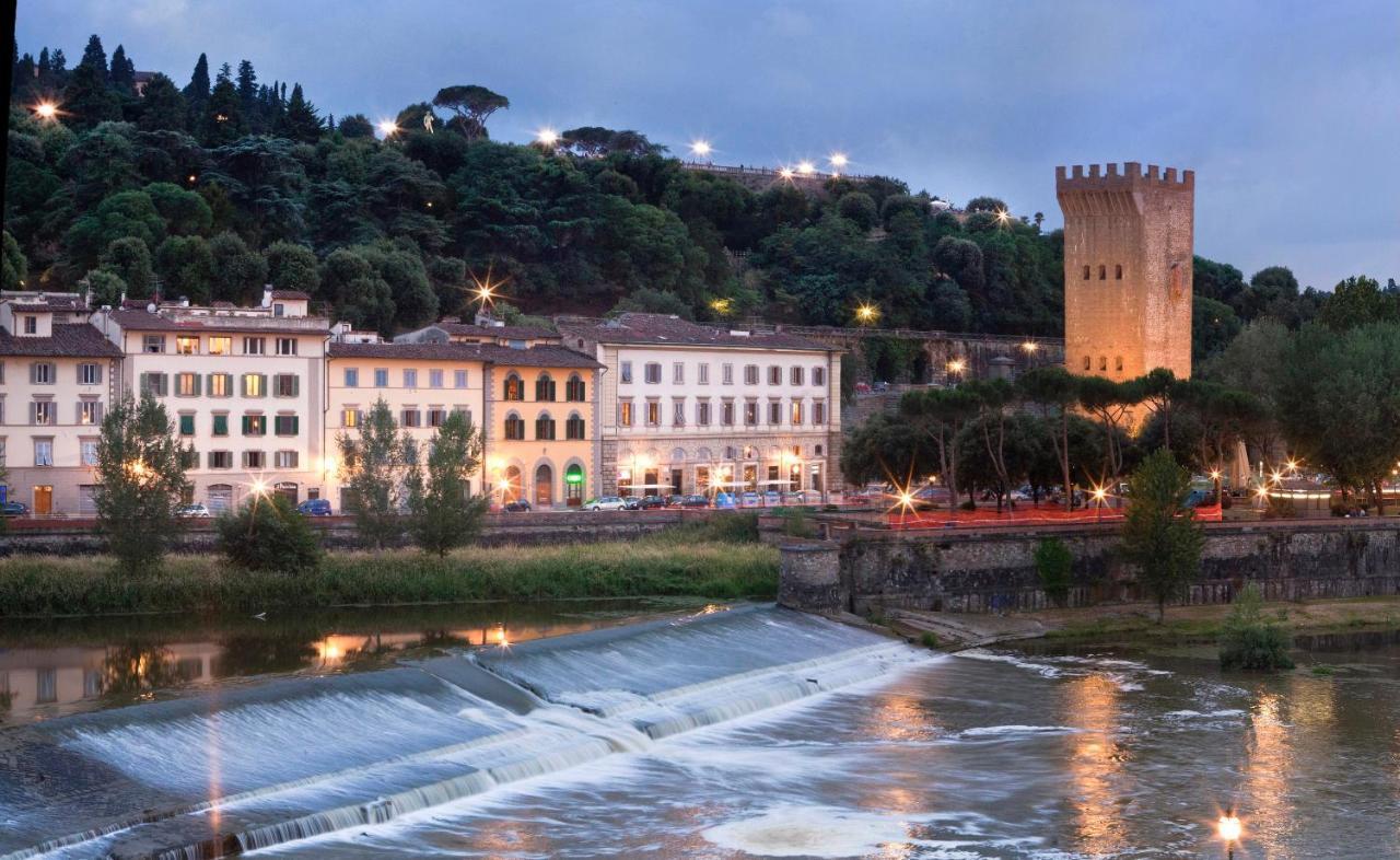Lhp Hotel River & Spa Firenze Esterno foto The Arno at San Miniato al Monte